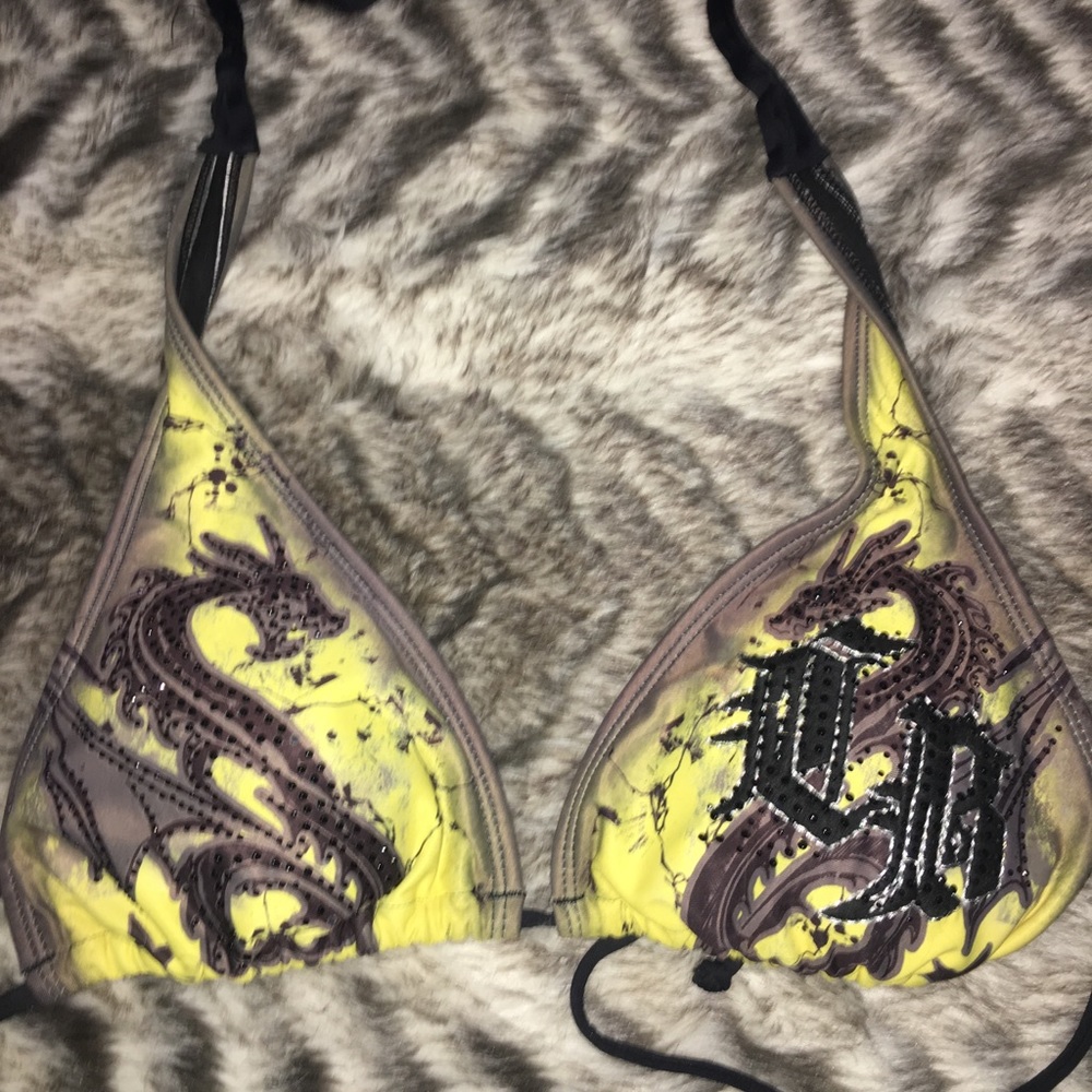 Crash and Burn Bikini Top